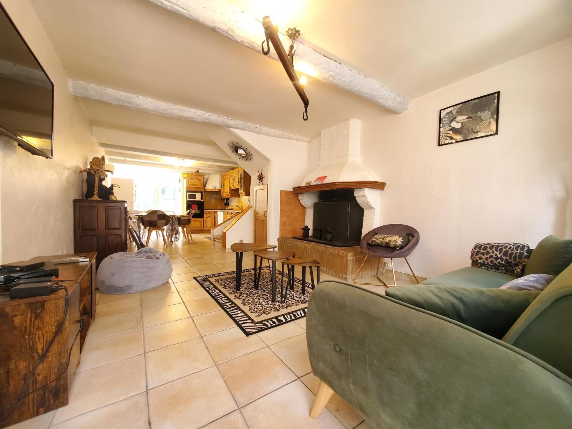 Agreable Maison De Ville Avec Patio Sigean Luaran gambar
