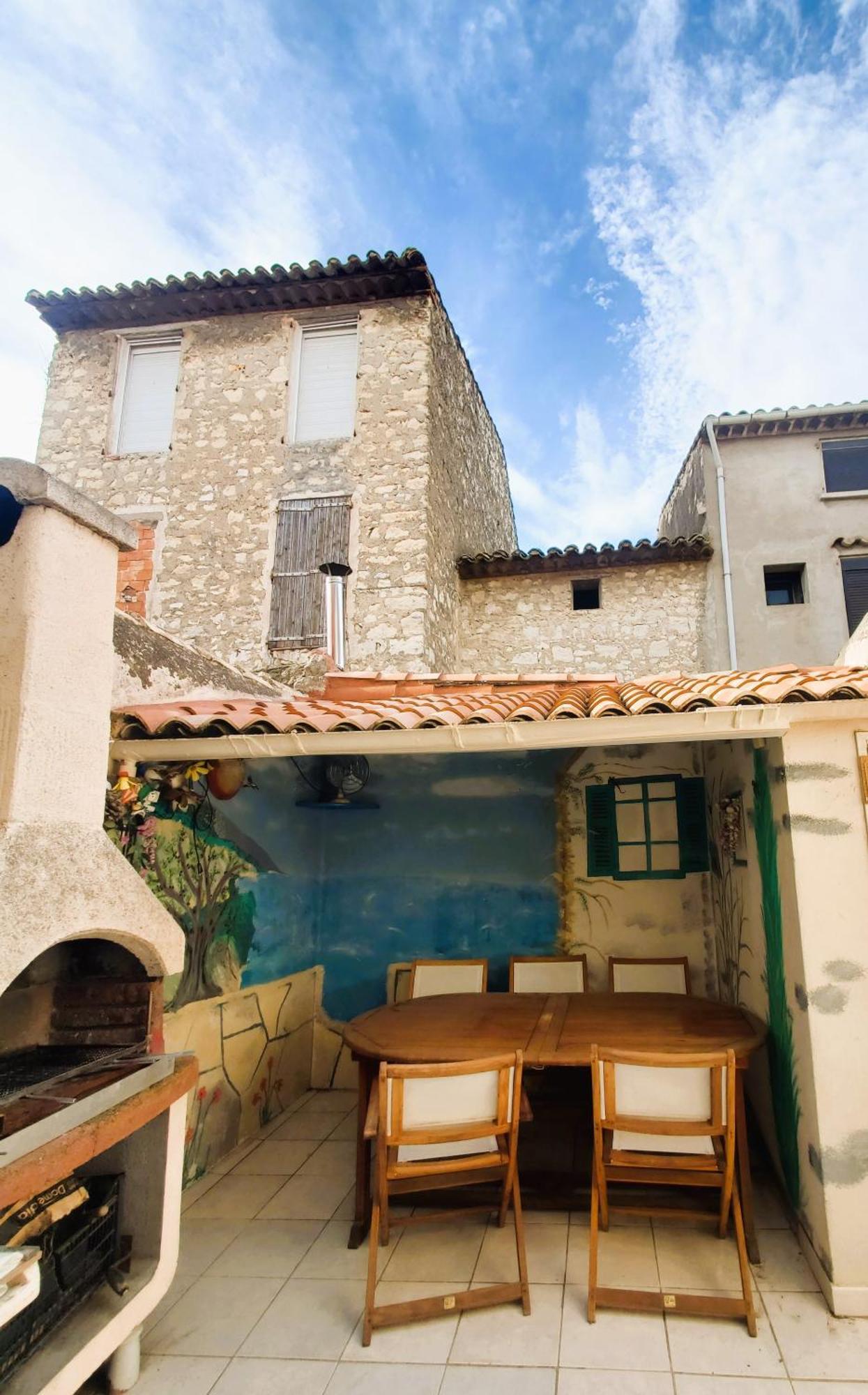 Agreable Maison De Ville Avec Patio Sigean Luaran gambar